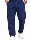 Jinxer Men Winter Fleece Track Pants - Blue