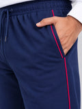 Jinxer Men Winter Fleece Track Pants - Blue