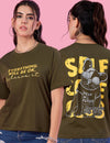 Cupid Woman Basic Printed Cotton Tees