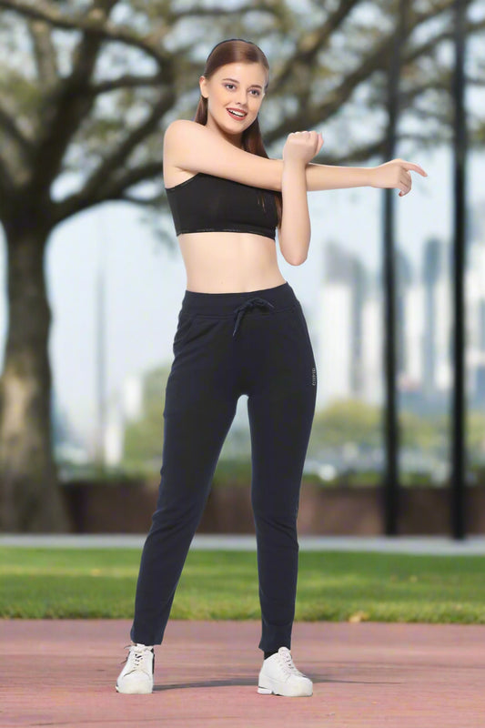 Stretchable Track Pant For Women - Cotton Lycra (M to 5XL)