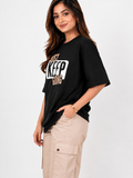 Cupid Woman Basic Printed Cotton Tees