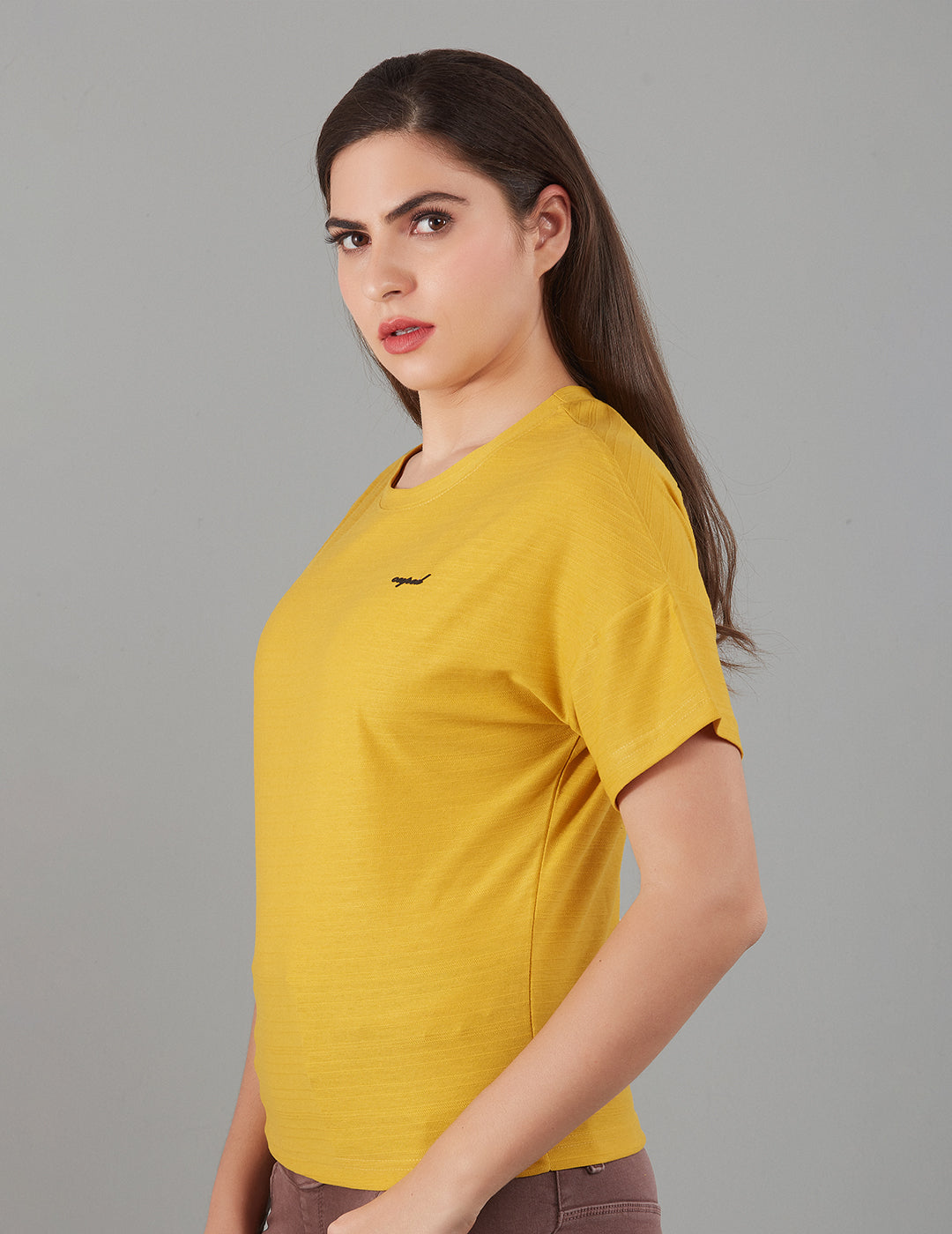 Women Plain Short T-shirts -  Mango