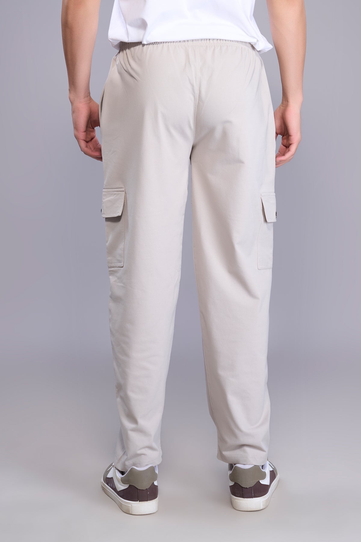Buy Grey Cargo Pant with Cargo Pockets