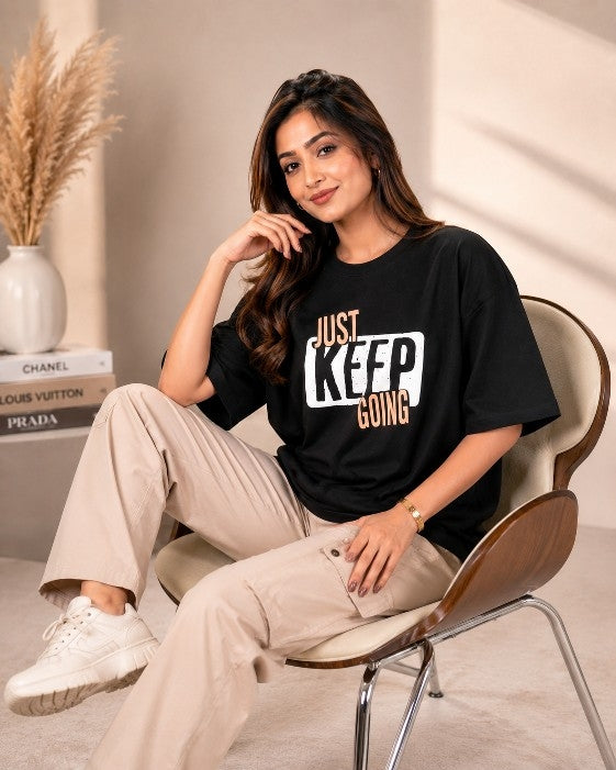 Cupid Woman Basic Printed Cotton Tees