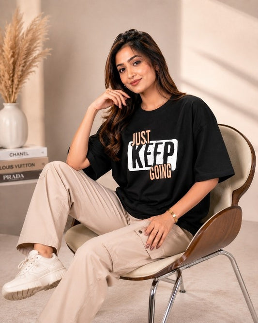 Cupid Woman Basic Printed Cotton Tees