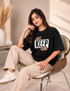 Cupid Woman Basic Printed Cotton Tees