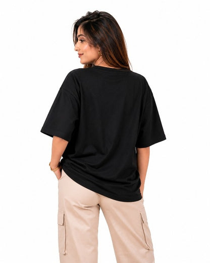 Cupid Woman Basic Printed Cotton Tees