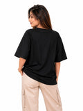 Cupid Woman Basic Printed Cotton Tees