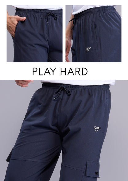 Men's Stretchable Straight Fit Cargo Pant