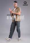 Jinxer Men Straight Fit Cargo Cotton Casual Pants -Olive Green