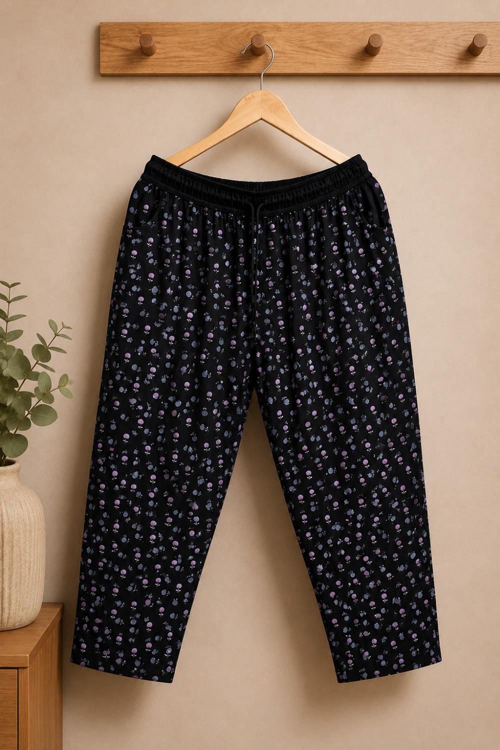 Plus Size Capri For Women - 3/4 Printed Pyjama (3X-7XL)