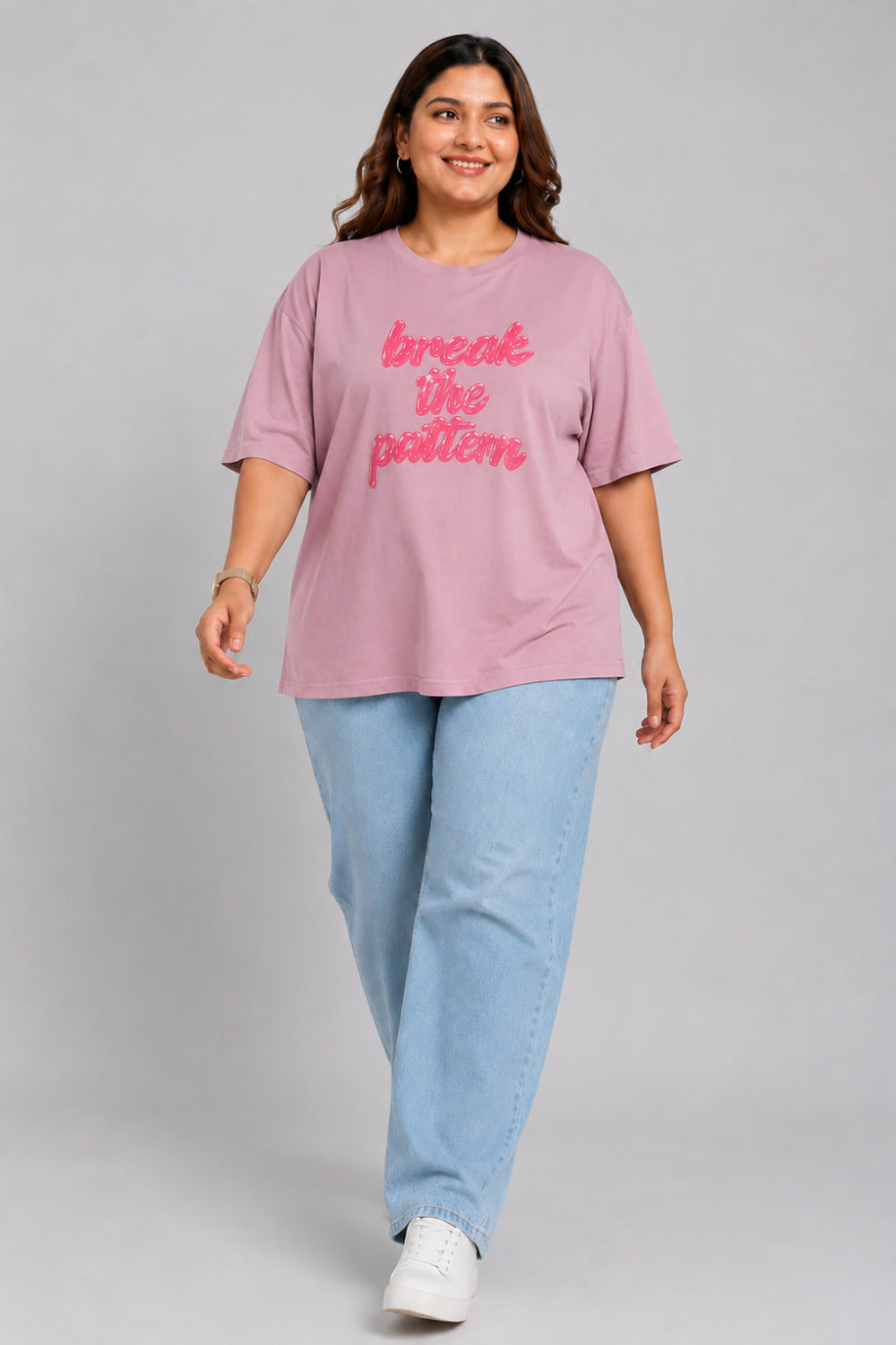Cupid Woman Basic Printed Cotton Tees