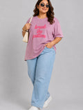 Cupid Woman Basic Printed Cotton Tees