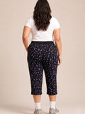 Plus Size Capri For Women - 3/4 Printed Pyjama (3X-7XL)
