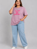 Cupid Woman Basic Printed Cotton Tees