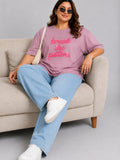 Cupid Woman Basic Printed Cotton Tees