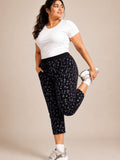 Plus Size Capri For Women - 3/4 Printed Pyjama (3X-7XL)