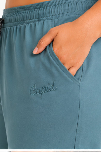 Cotton Capris For Women - Half Capri Pants - Sage