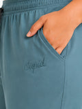 Cotton Capris For Women - Half Capri Pants - Sage