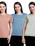 Lightweight Cotton T-Shirt For Women