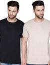 Men's Round Neck Casual T-shirts- Combo Pack