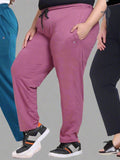 Cotton Track Pants For Women Pack of 3