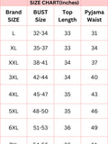 Cotton Nightsuit For Women - Long Top & Pyjama Set - Black & Grey