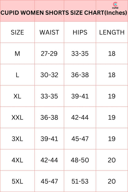 Cotton Shorts For Women - Plain Bermuda -