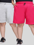 Plus Size Cotton Shorts For Women