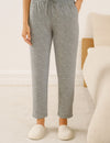 Cotton Printed All Day Night Pants For Women - Grey