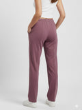 Mid Rise Easy Cotton Pants-Cherry Blossom