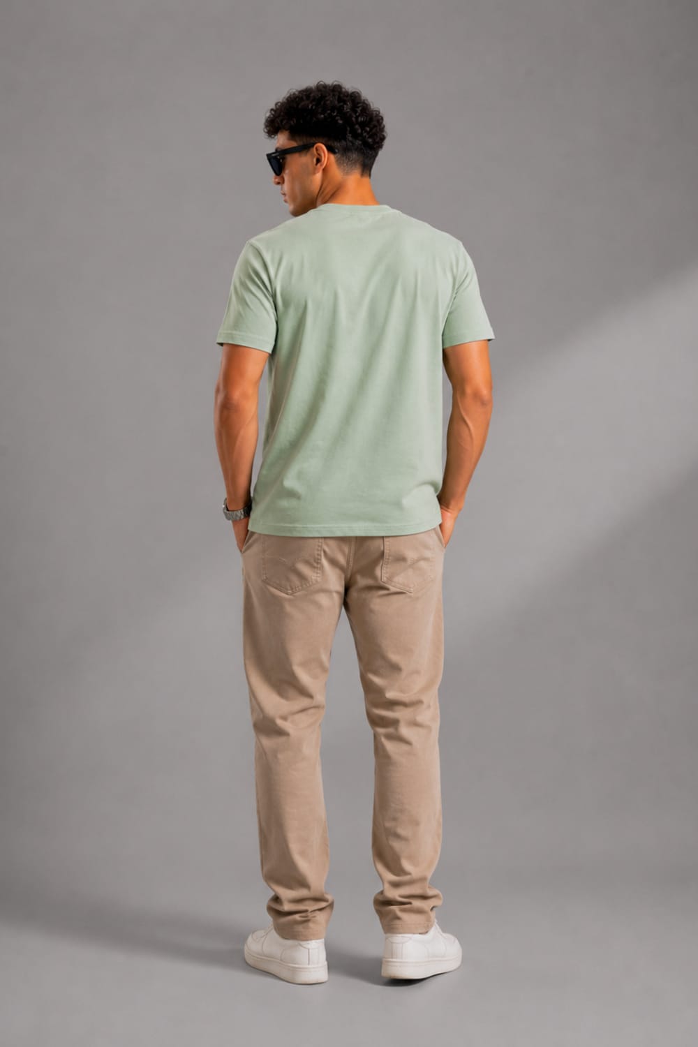Derby Men's Round Neck Casual T-shirts