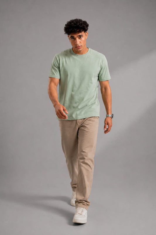 Derby Men's Round Neck Casual T-shirts