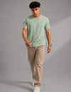 Derby Men's Round Neck Casual T-shirts