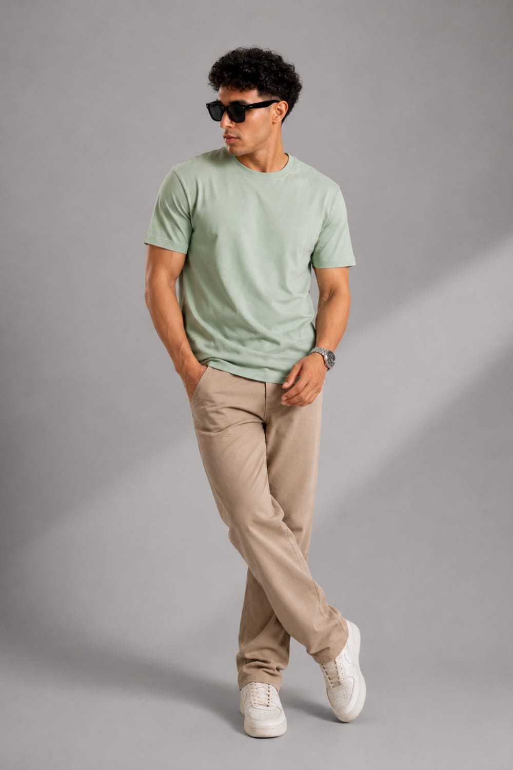 Derby Men's Round Neck Casual T-shirts