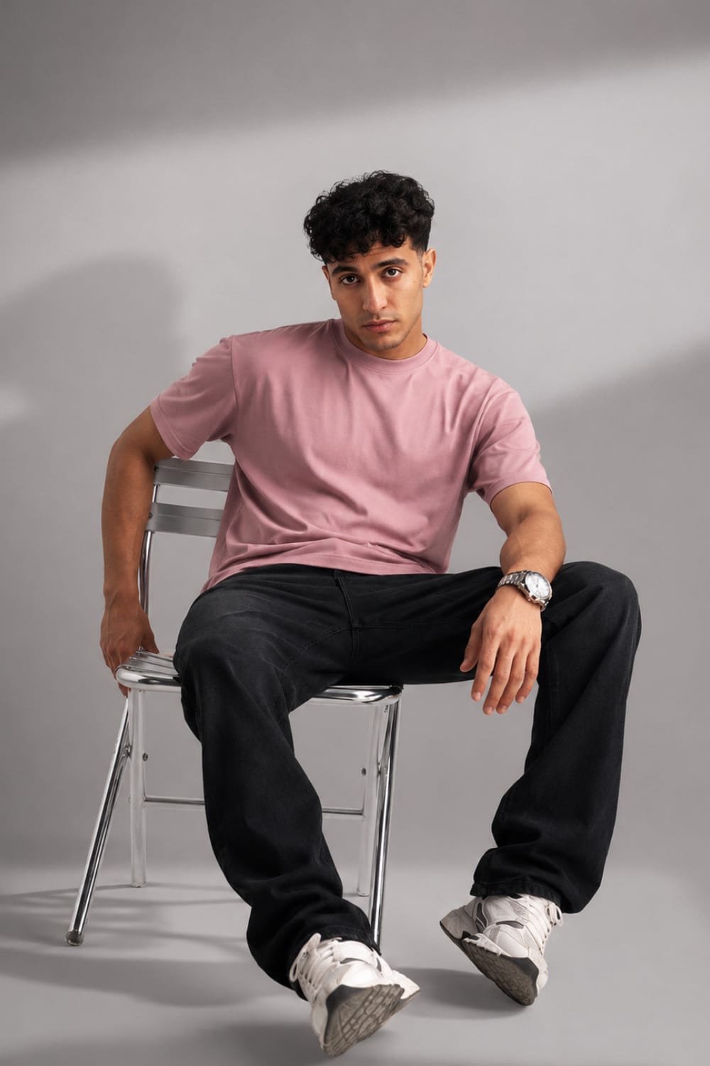 Derby Men's Round Neck Casual T-shirts