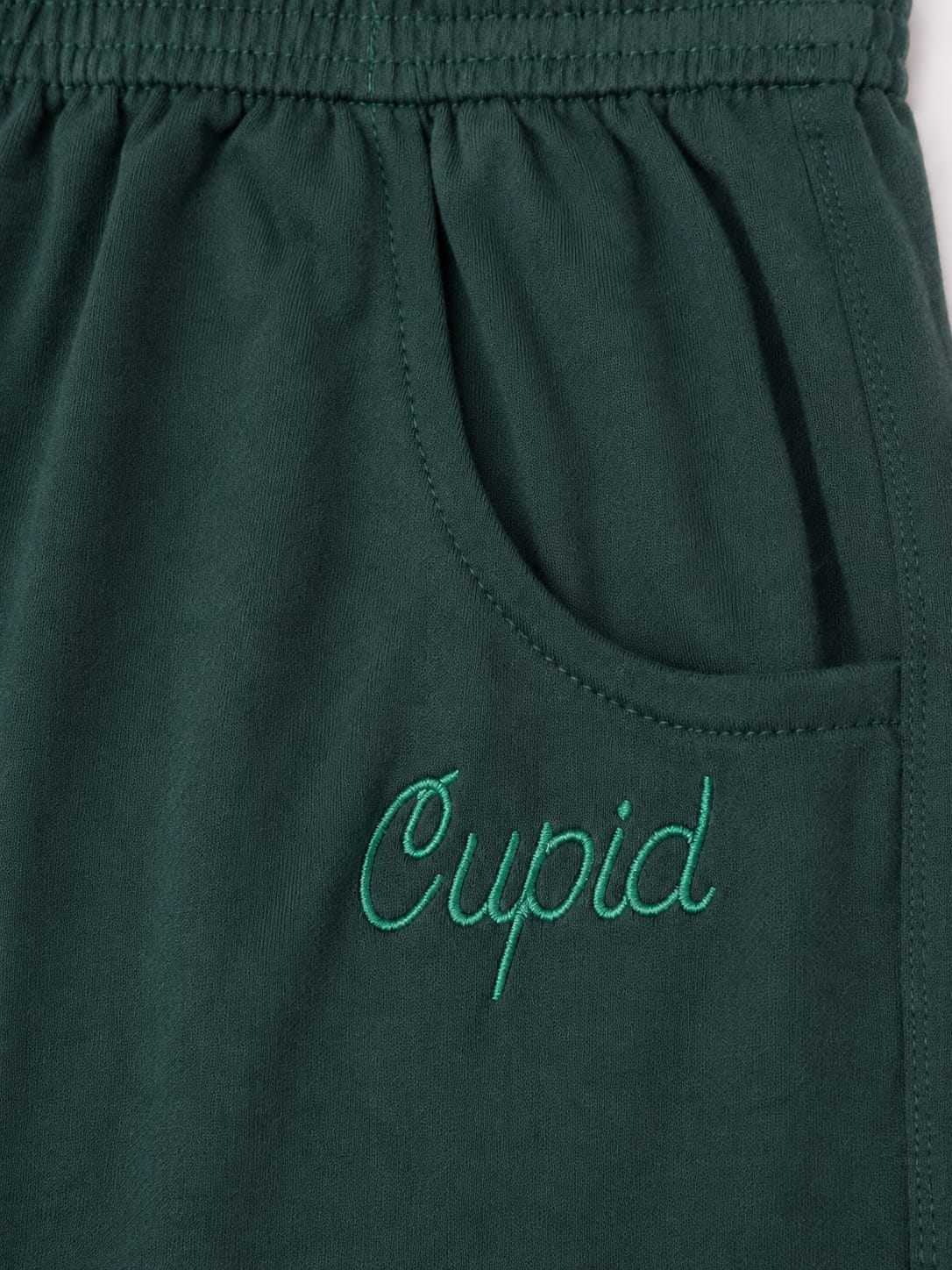 Cotton Capris For Women - Half Capri Pants - Bottle Green