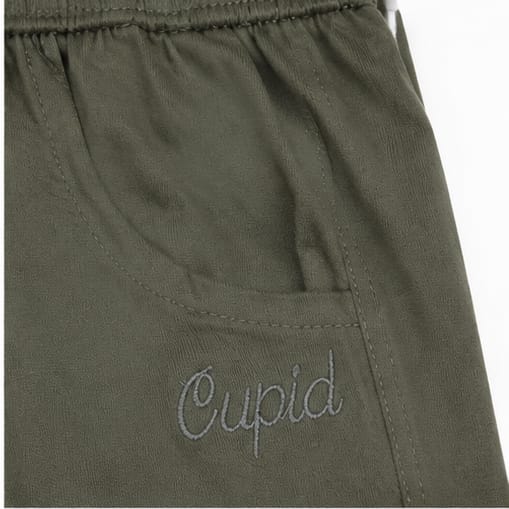 Plus Size Capris For Women - Cotton Capri Pants - Olive Green