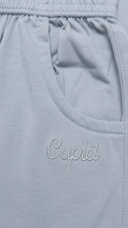 Cotton Capris For Women - Half Capri Pants - Pearl Grey