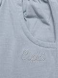 Cotton Capris For Women - Half Capri Pants - Pearl Grey