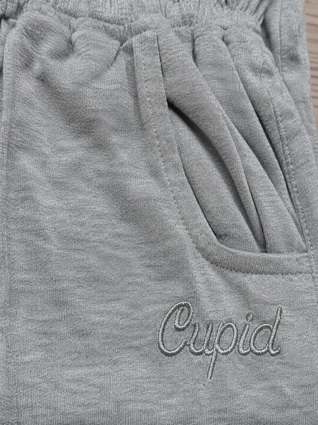 Cotton Capris For Women - Half Capri Pants - Grey