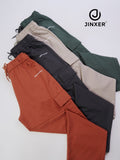 Men's Cotton Cargo Lower – Stretchable Regular Fit with Elastic Waist & Cargo Pockets