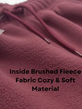 Cupid Extra Warm Fleece Straight Pants-Winter Wear