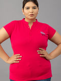 Women's Solid Regular Fit Short Kurti