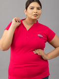 Round Neck Cotton Long Tops for Women 
