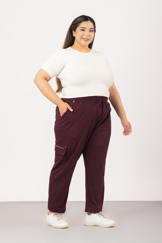 CUPID Plus Size Regular Fit Printed Cotton Comfortable Night Pants, Lowers  for Women- 3XL/4XL/5XL