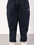 Curve Women Straight-Fit Mid-Rise Track Pants