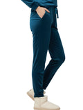 Winter Cotton Velour Pyjamas For Women -Blue Velvet
