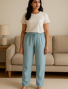 Women’s Cotton Striped Pajama Pants | High Waisted | Sizes L–5XL