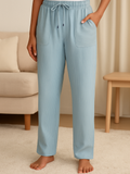 Women’s Cotton Striped Pajama Pants | High Waisted | Sizes L–5XL